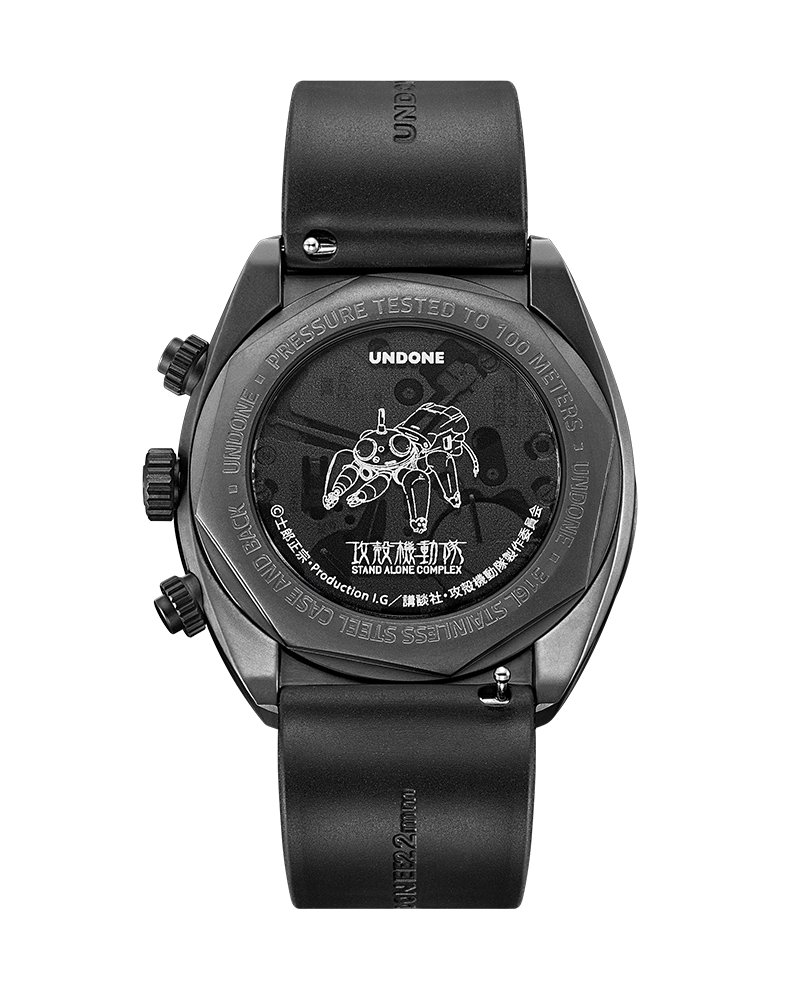 腕時計】攻殻機動隊S.A.C. タチコマグレー – UNDONE Japan 腕時計】攻殻機動隊S.A.C. タチコマグレー – UNDONE Japan