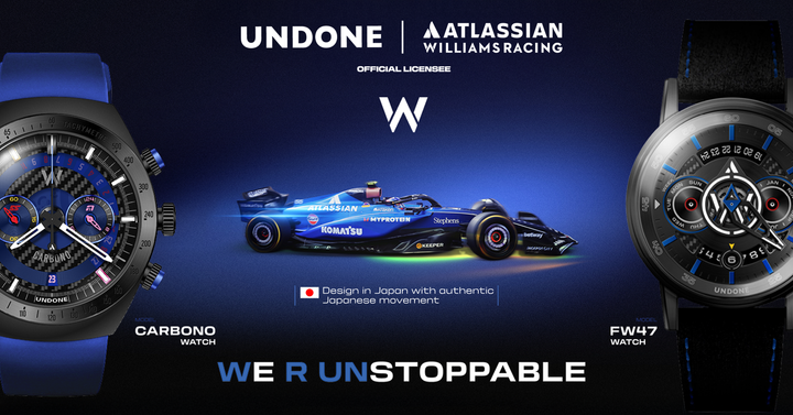 新コラボ『UNDONE × Atlassian Williams Racing』のプレスリリースを「PR TIMES」に掲載しました
