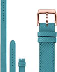 16mm Double Tour Blue