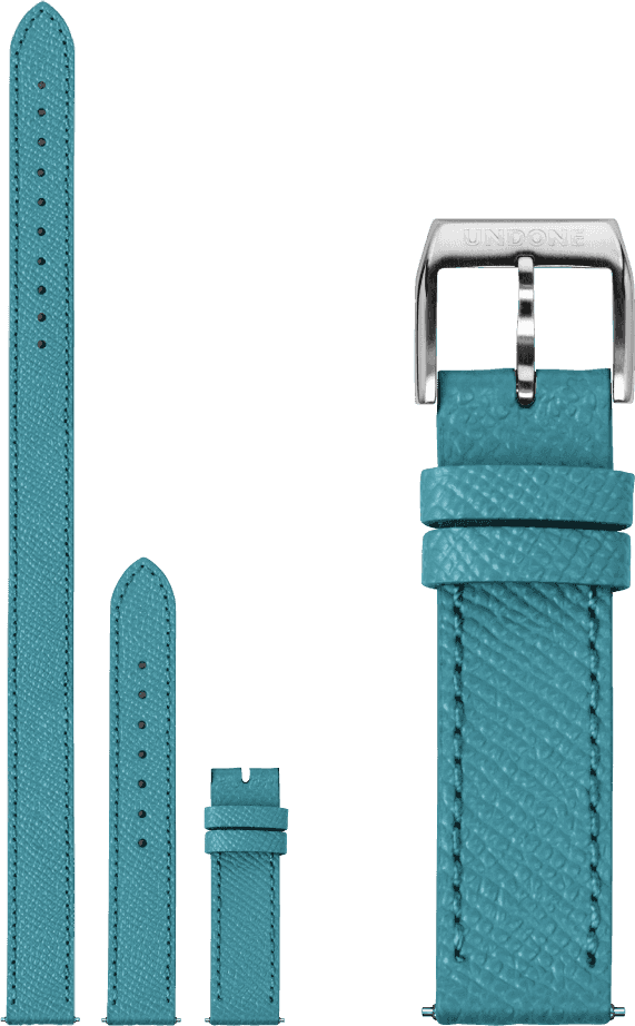 16mm Double Tour Blue