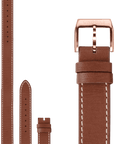 16mm Double Tour Brown