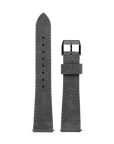 20mm Leather Vintage Dark Grey