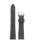 20mm Leather Vintage Dark Grey