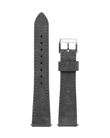 20mm Leather Vintage Dark Grey