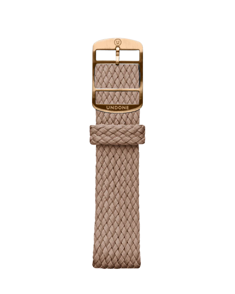 20mm Perlon Beige
