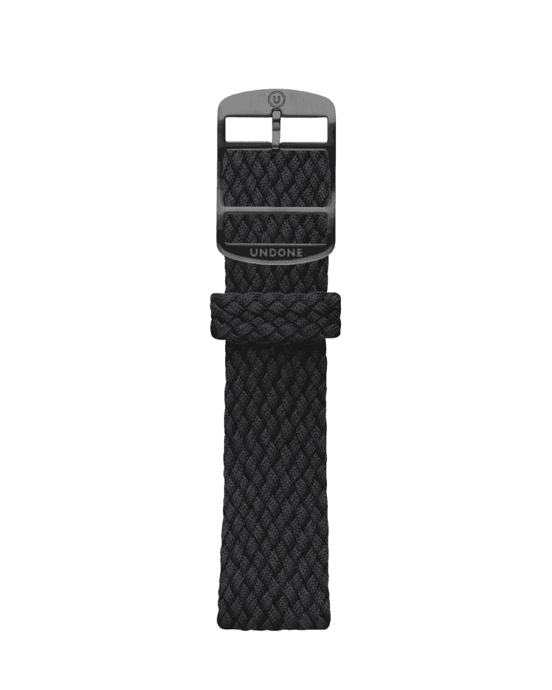 20mm Perlon Black