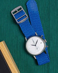 20mm Perlon Blue