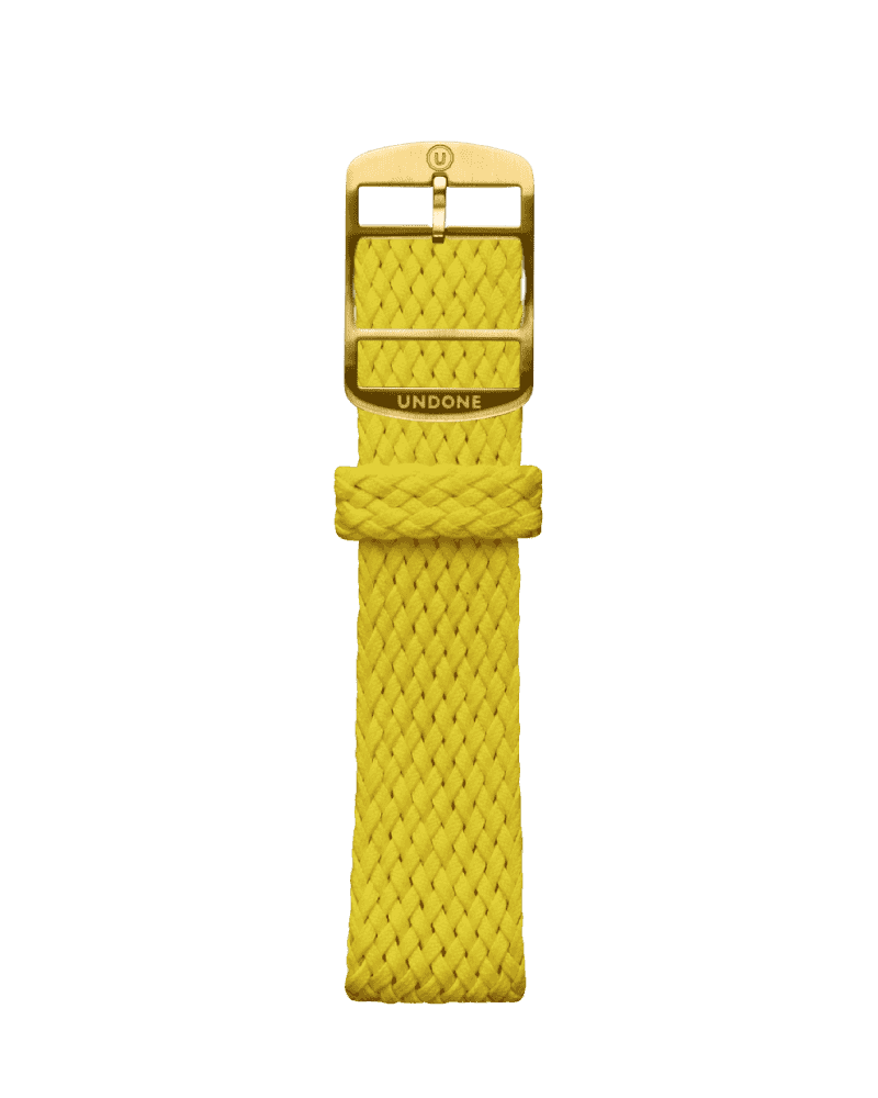 20mm Perlon Yellow