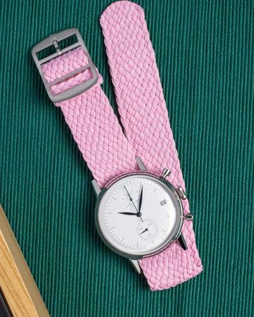20mm Perlon Pink