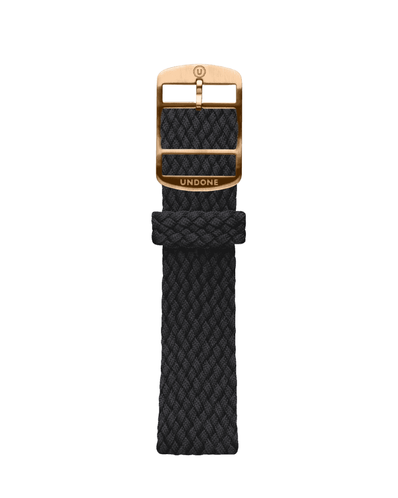 20mm Perlon Black