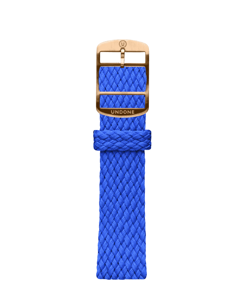 20mm Perlon Blue