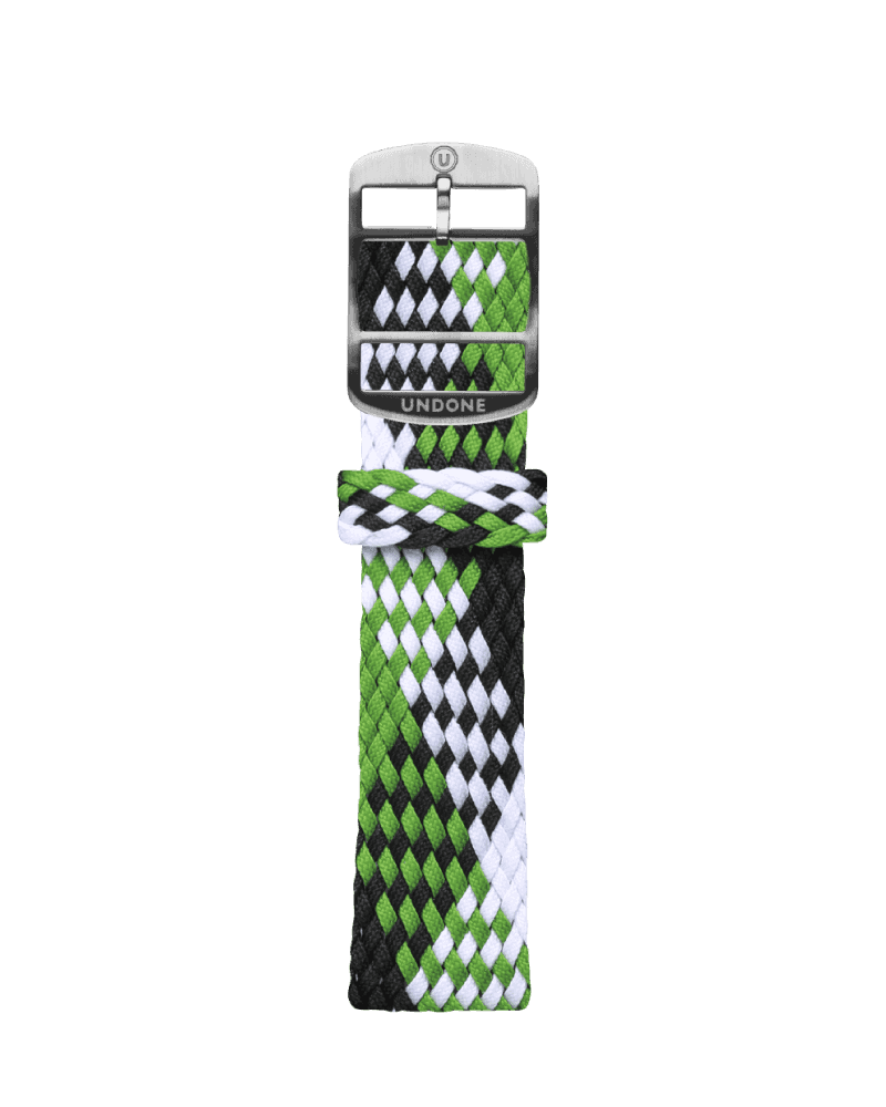 Perlon Pattern Green / Black / White