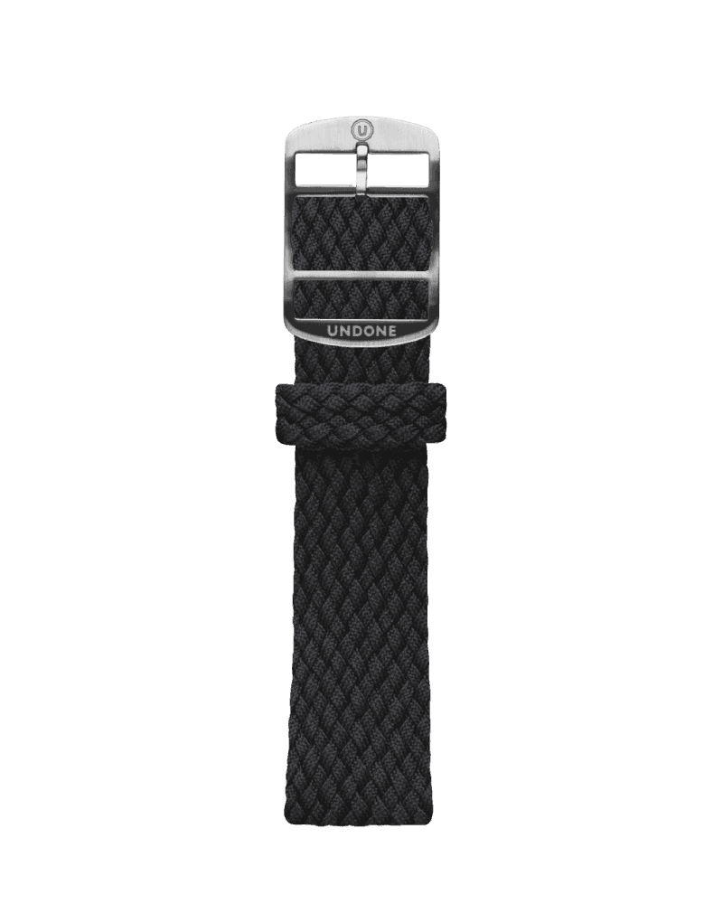 20mm Perlon Black