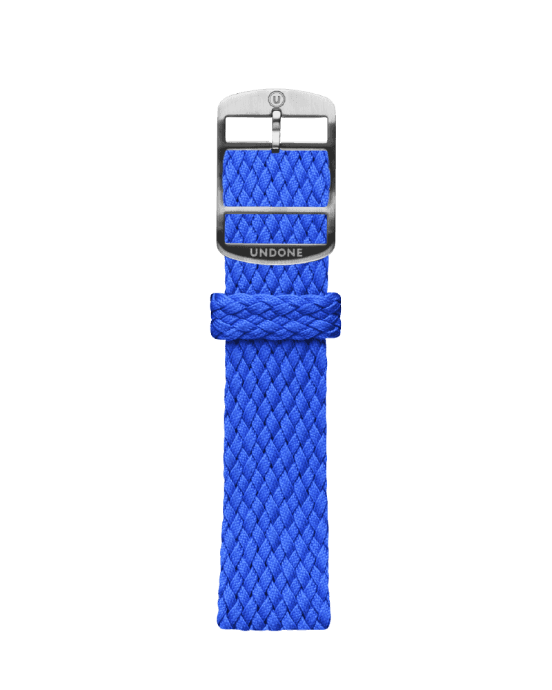 20mm Perlon Blue