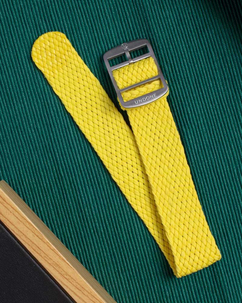 20mm Perlon Yellow