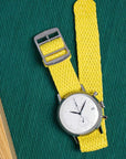 20mm Perlon Yellow
