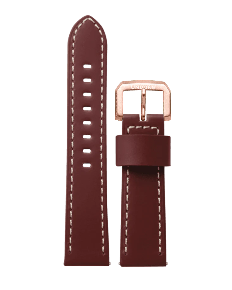 22mm Leather Brown