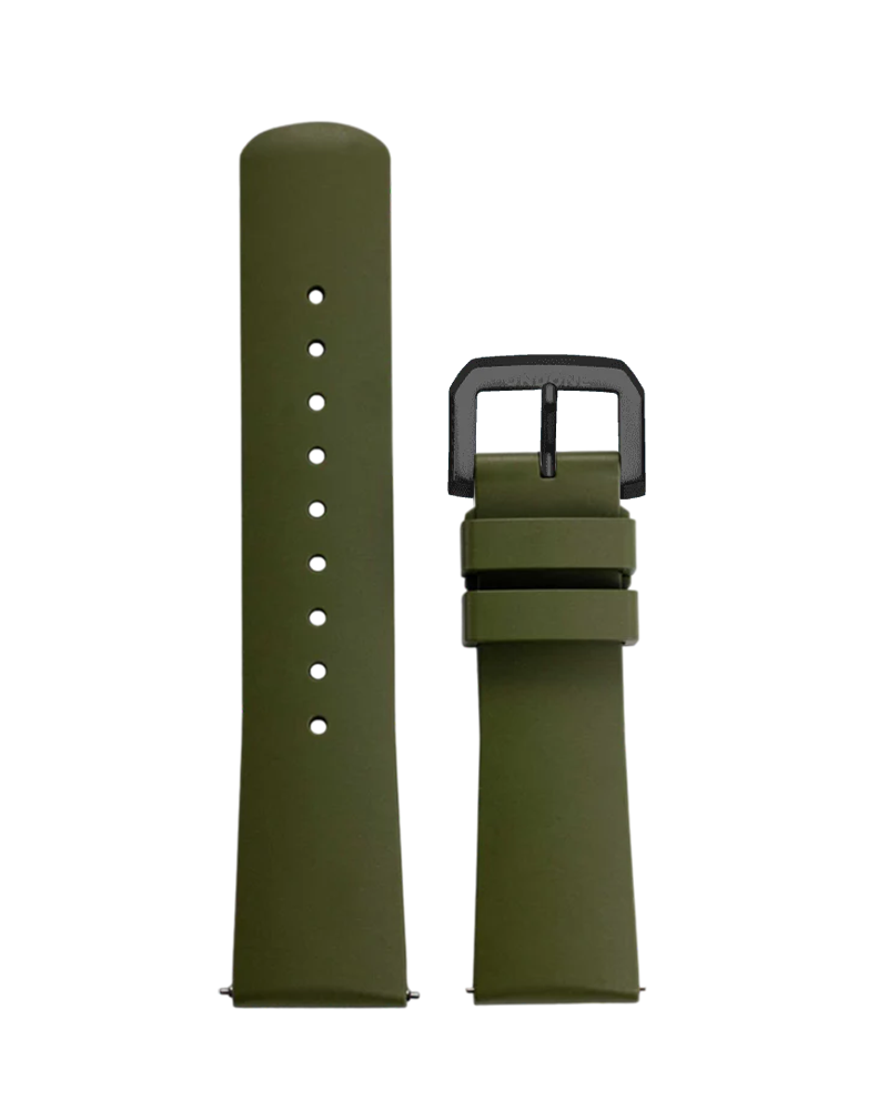 22mm Rubber Green