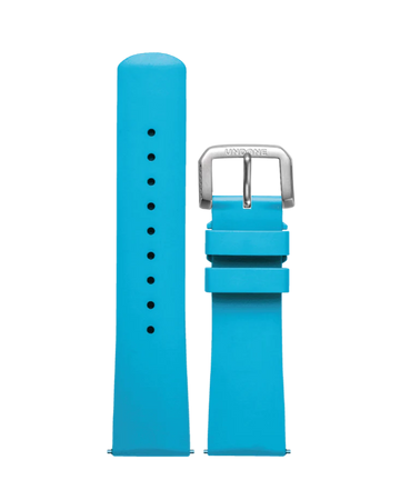 22mm Rubber Light Blue