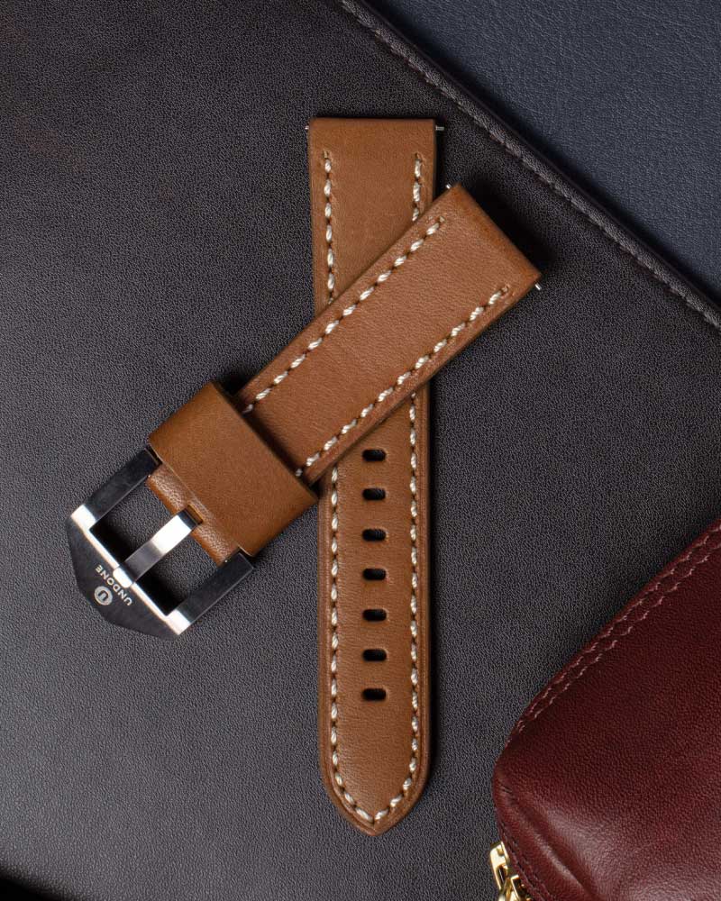 22mm Leather Light Brown