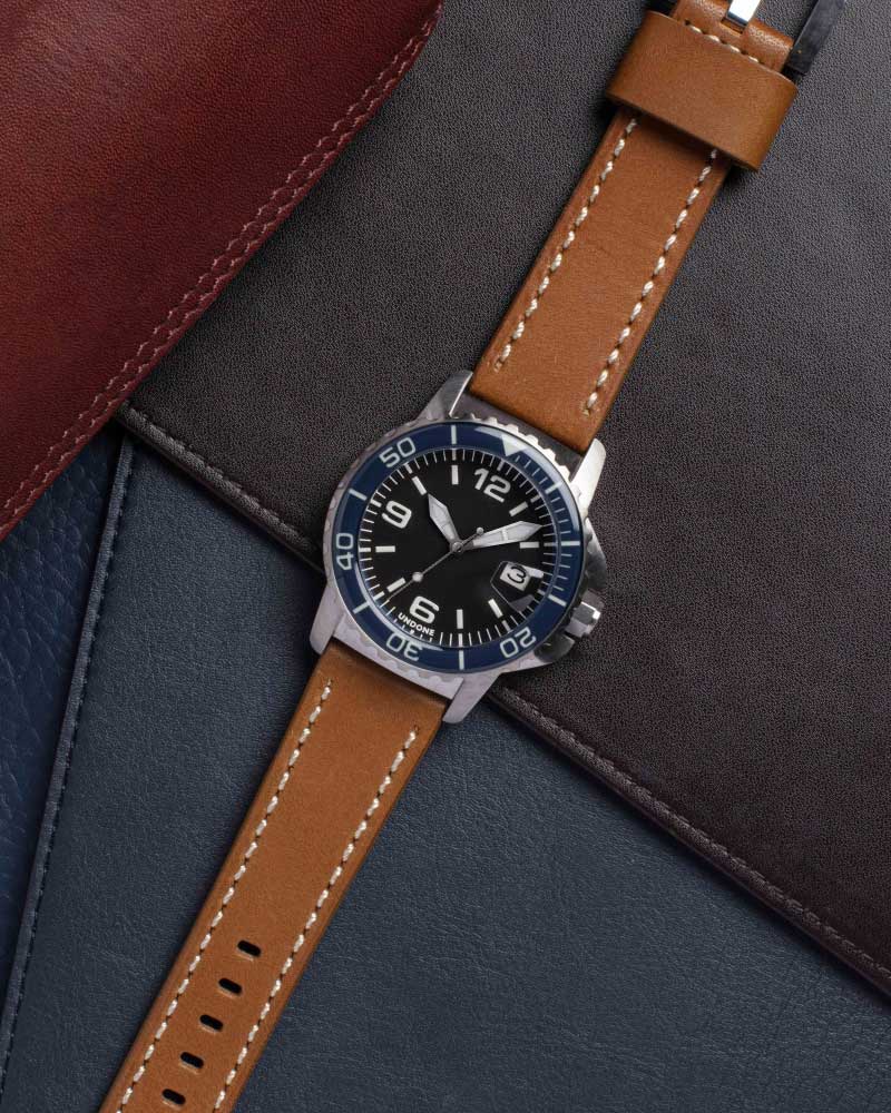 22mm Leather Light Brown