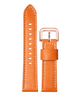 22mm Leather Orange