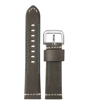 22mm Leather Green
