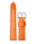 22mm Leather Orange