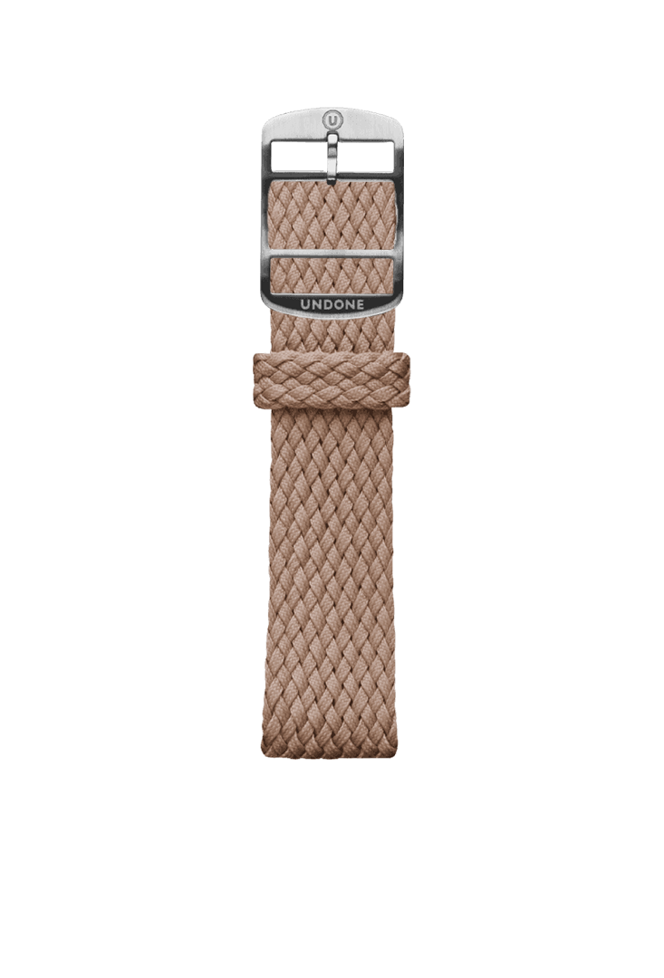 20mm Perlon Beige