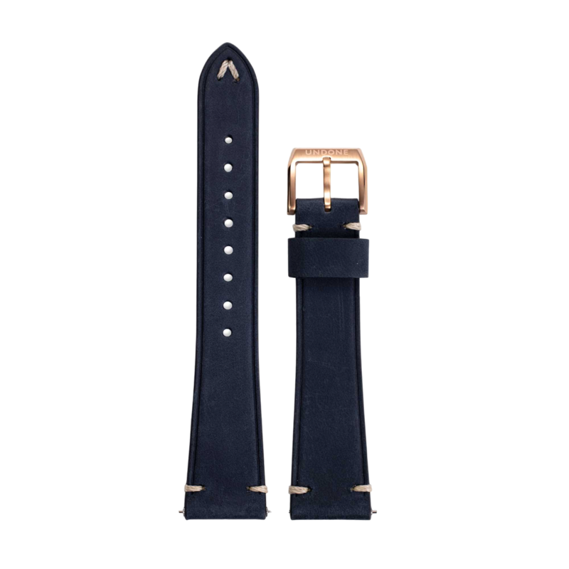 Leather Vintage Blue