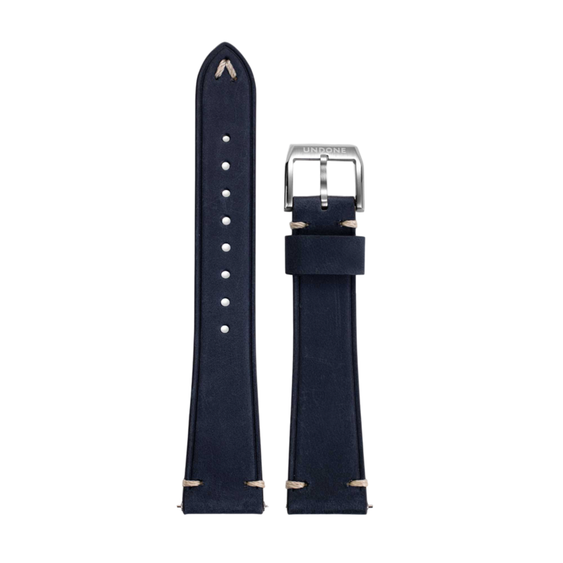 Leather Vintage Blue