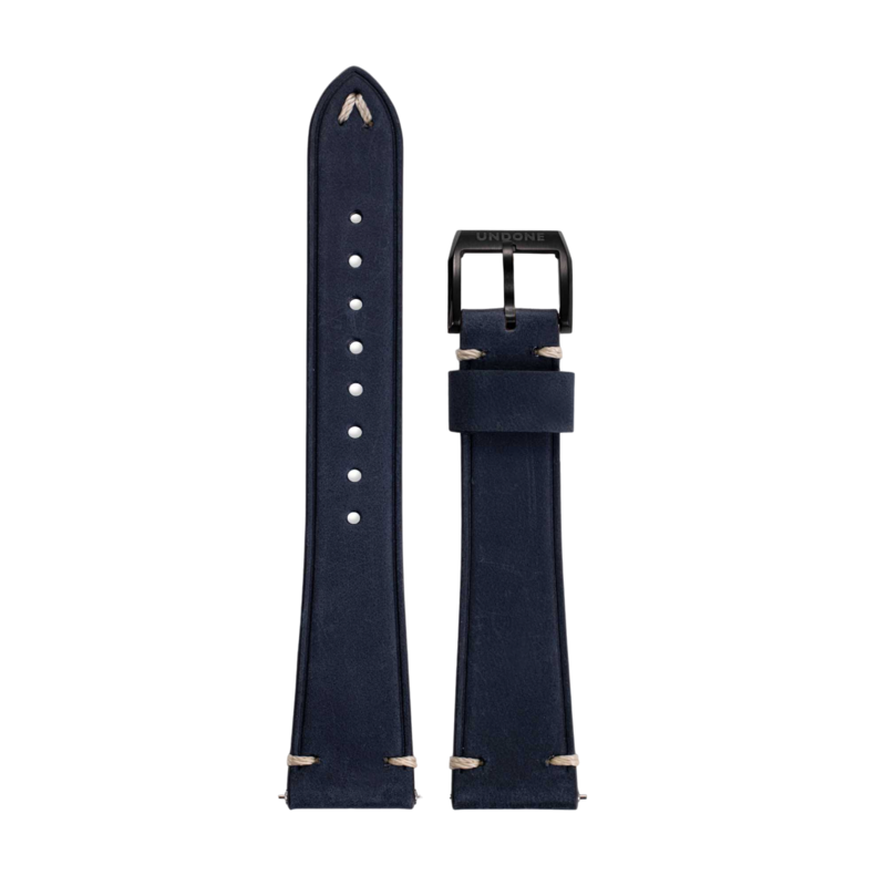 Leather Vintage Blue