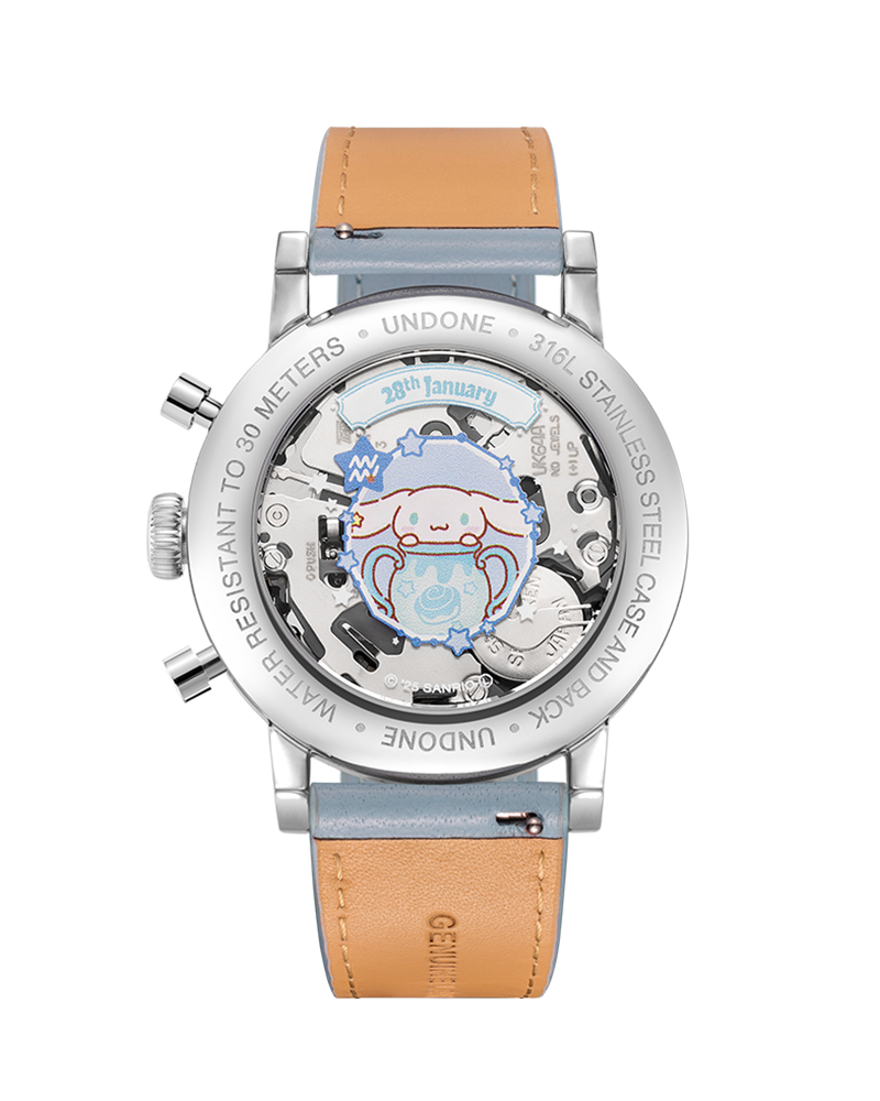 UNDONEｘシナモロール 腕時計 ドリーミーブルー