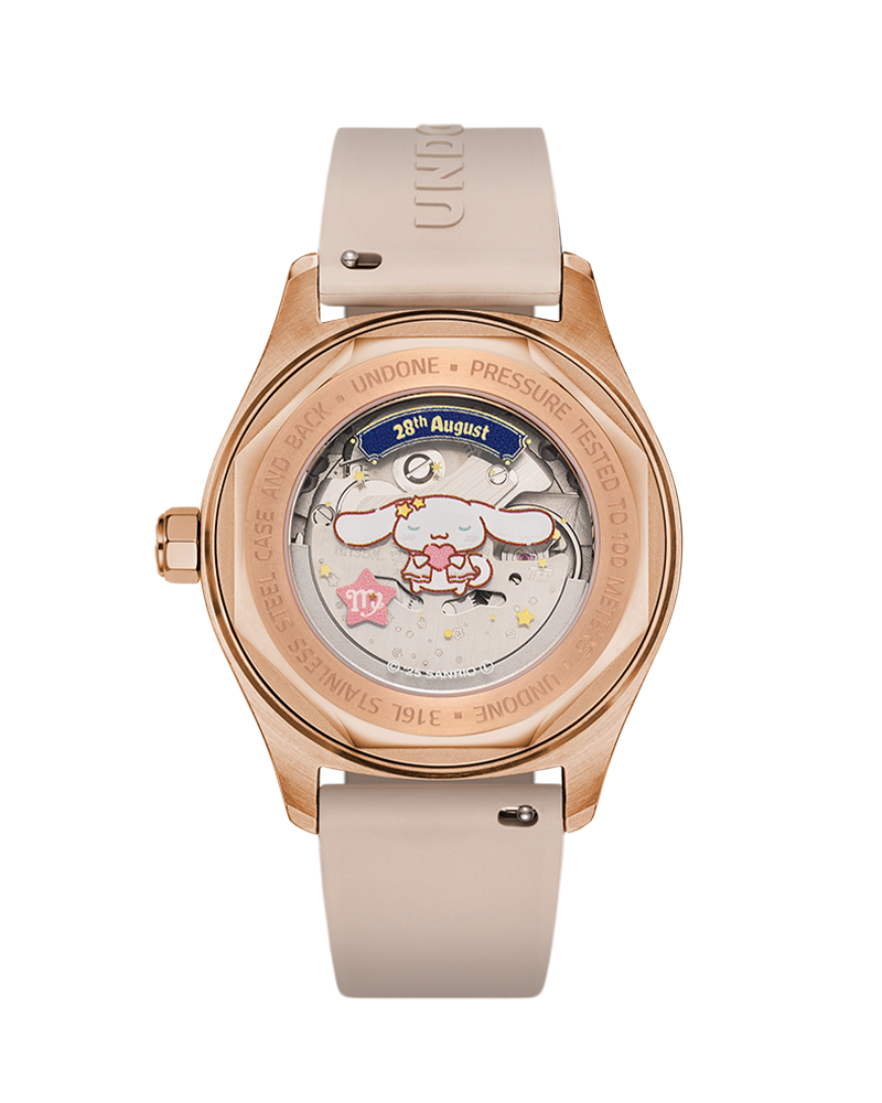 UNDONEｘシナモロール 腕時計 ドリーミーベージュ