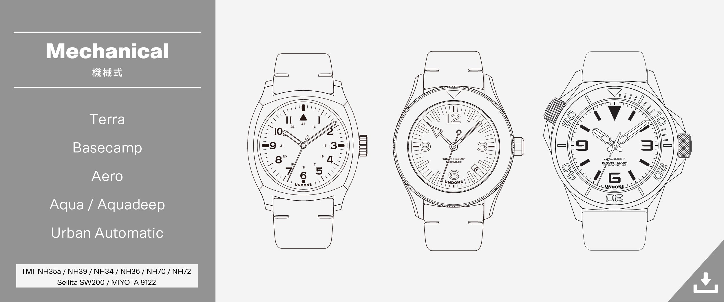 取扱説明書 | Manual – UNDONE Japan