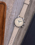 Leather Vintage Light Grey