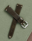 Leather Vintage Green