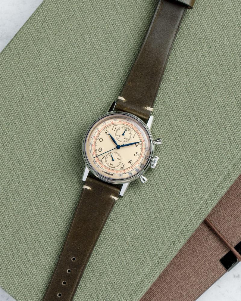 Leather Vintage Green