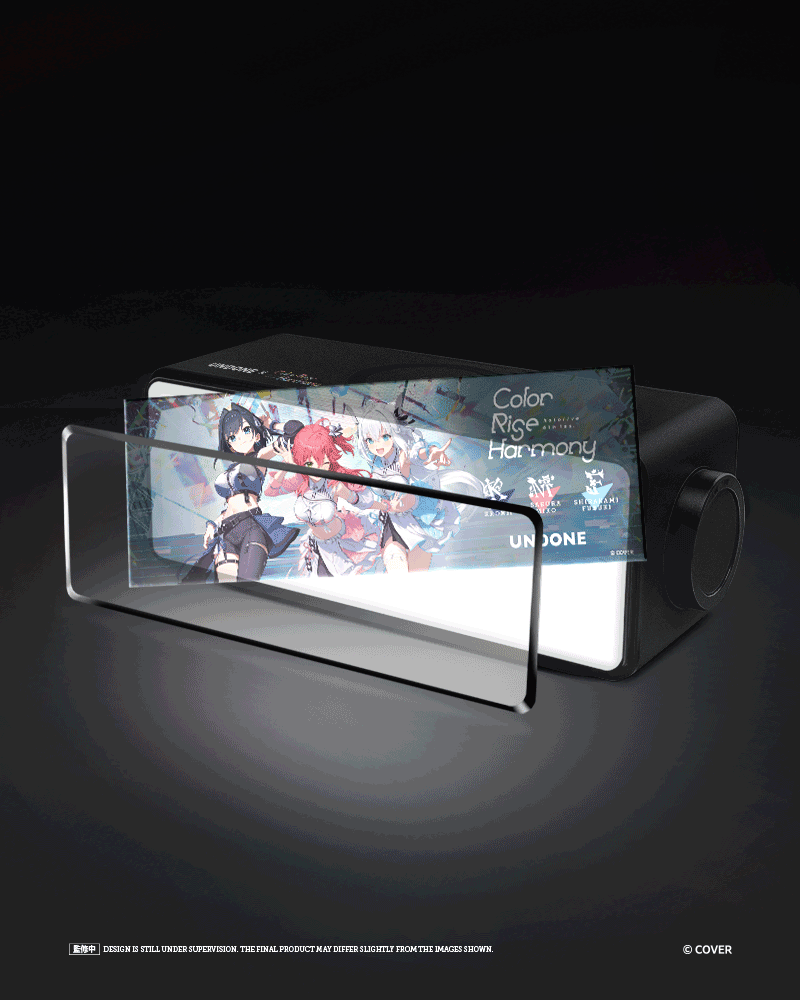 UNDONE x hololive 6th fes. Color Rise Harmony - イラストパネル付きBluetoothスピーカー