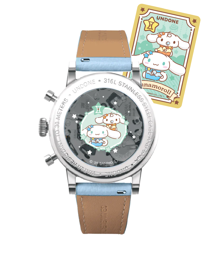 UNDONEｘシナモロール 腕時計 ドリーミーブルー