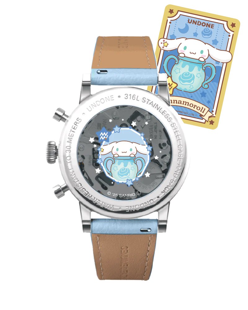 UNDONEｘシナモロール 腕時計 ドリーミーブルー