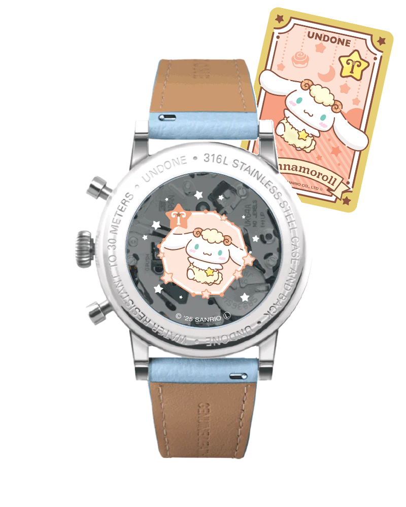 UNDONEｘシナモロール 腕時計 ドリーミーブルー