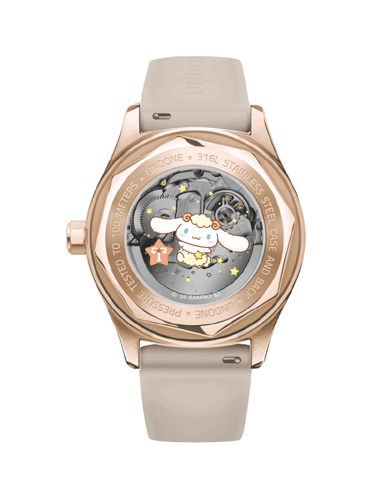 UNDONEｘシナモロール 腕時計 ドリーミーベージュ