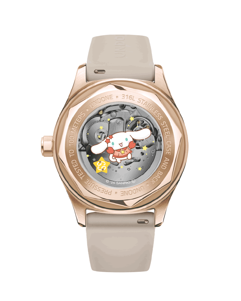 UNDONEｘシナモロール 腕時計 ドリーミーベージュ