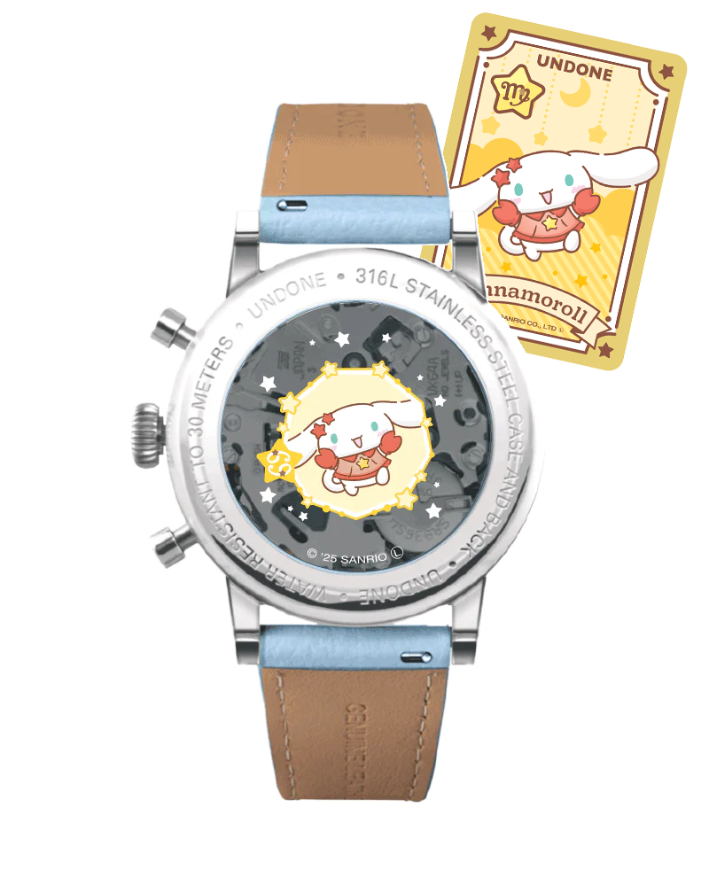 UNDONEｘシナモロール 腕時計 ドリーミーブルー