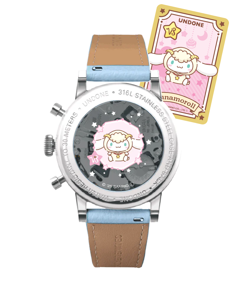 UNDONEｘシナモロール 腕時計 ドリーミーブルー