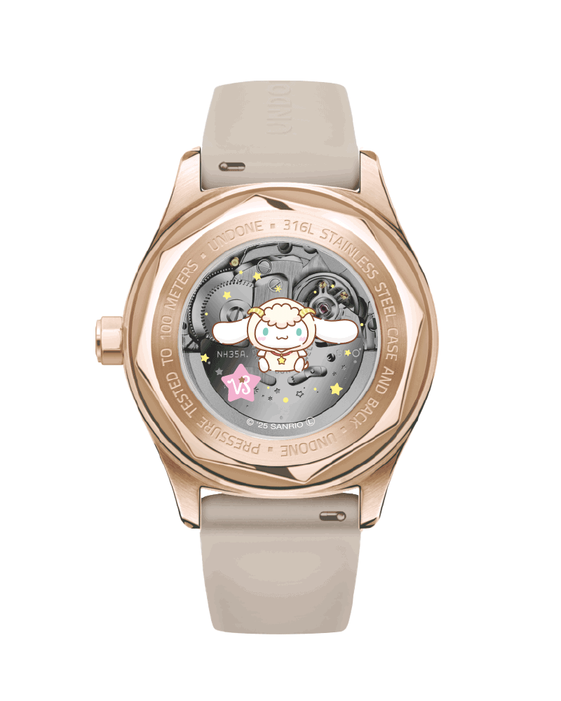 UNDONEｘシナモロール 腕時計 ドリーミーベージュ
