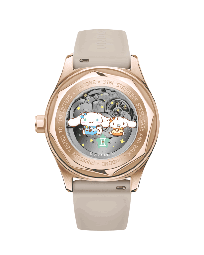 UNDONEｘシナモロール 腕時計 ドリーミーベージュ