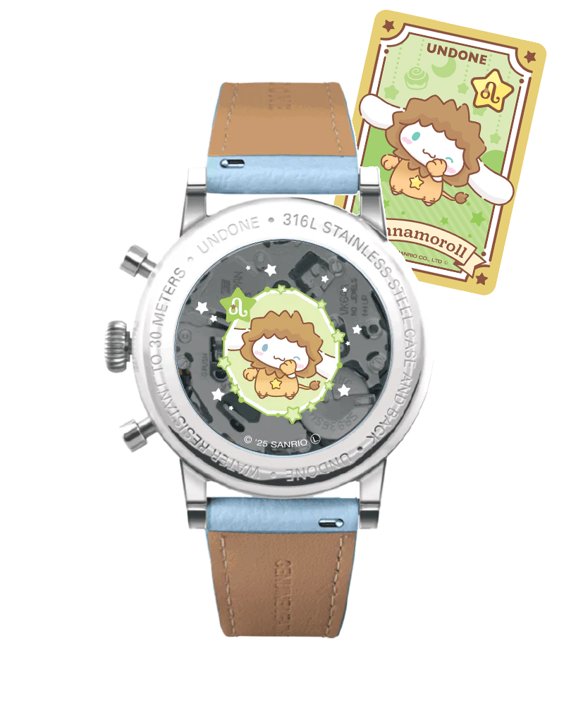 UNDONEｘシナモロール 腕時計 ドリーミーブルー