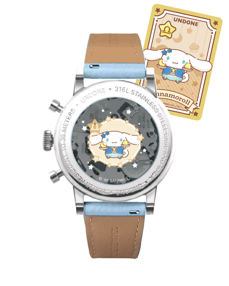 UNDONEｘシナモロール 腕時計 ドリーミーブルー